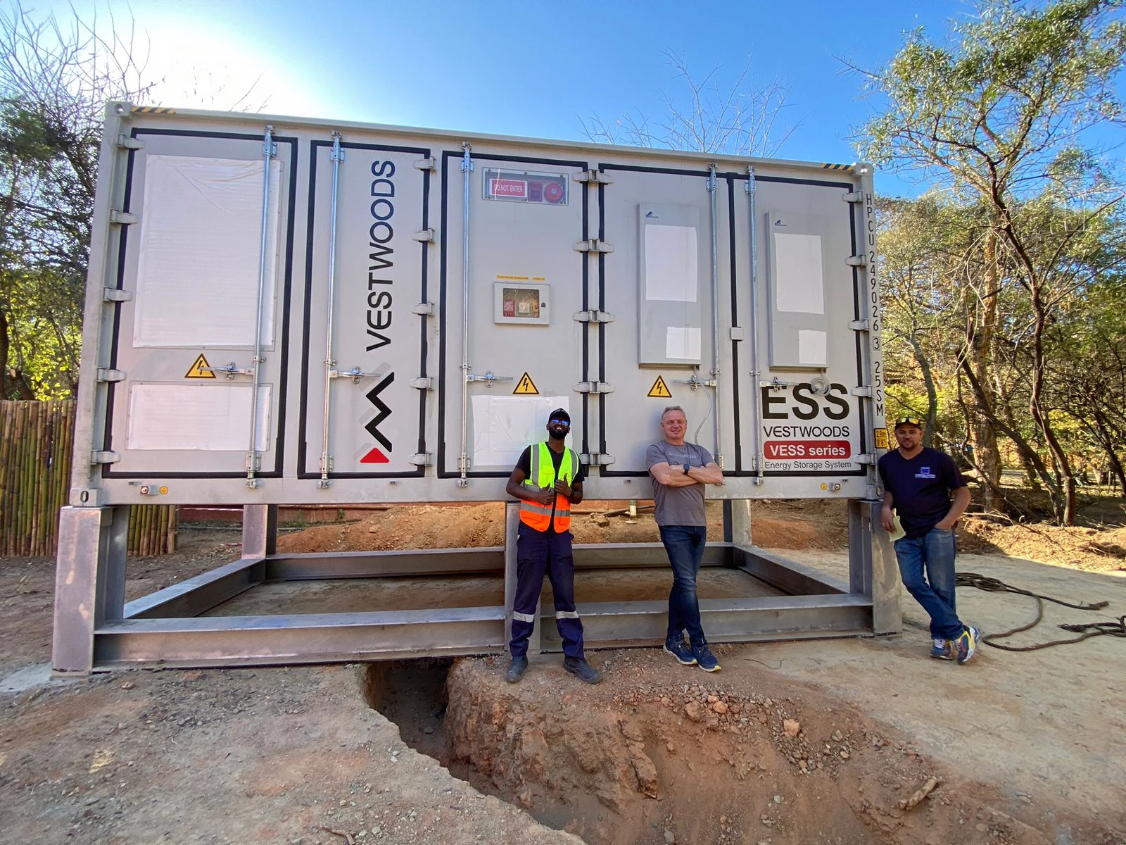 VESTWOODS Commercial & Industrial Energy Storage Project in 南非