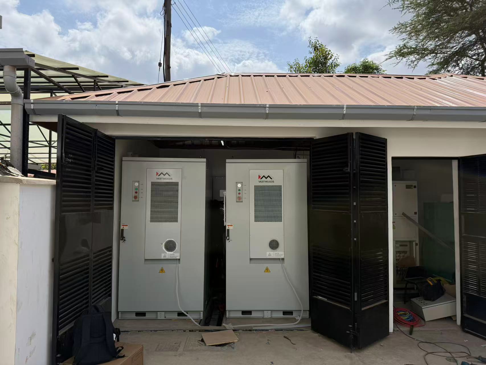 VESTWOODS Commercial & Industrial Energy Storage Project in 肯尼亚