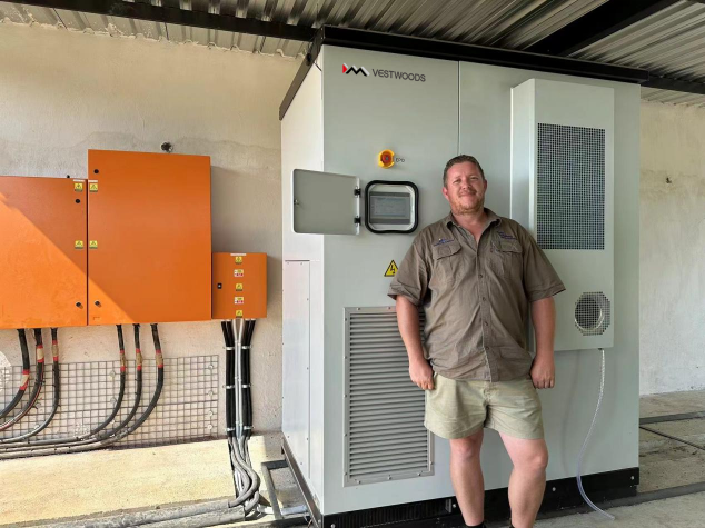 VESTWOODS Commercial & Industrial Energy Storage Project in South Africa