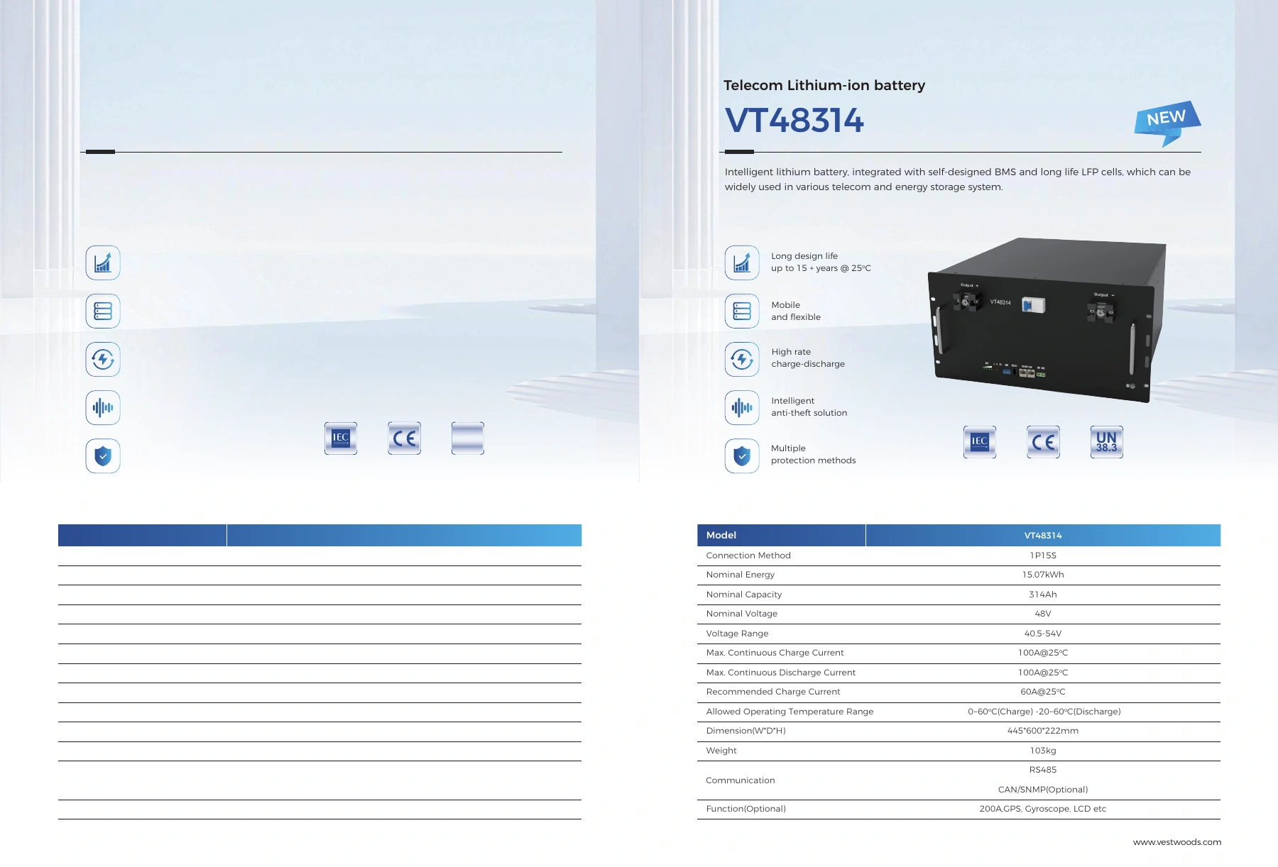 VT48314 datasheet preview; open the original PDF for selectable text
