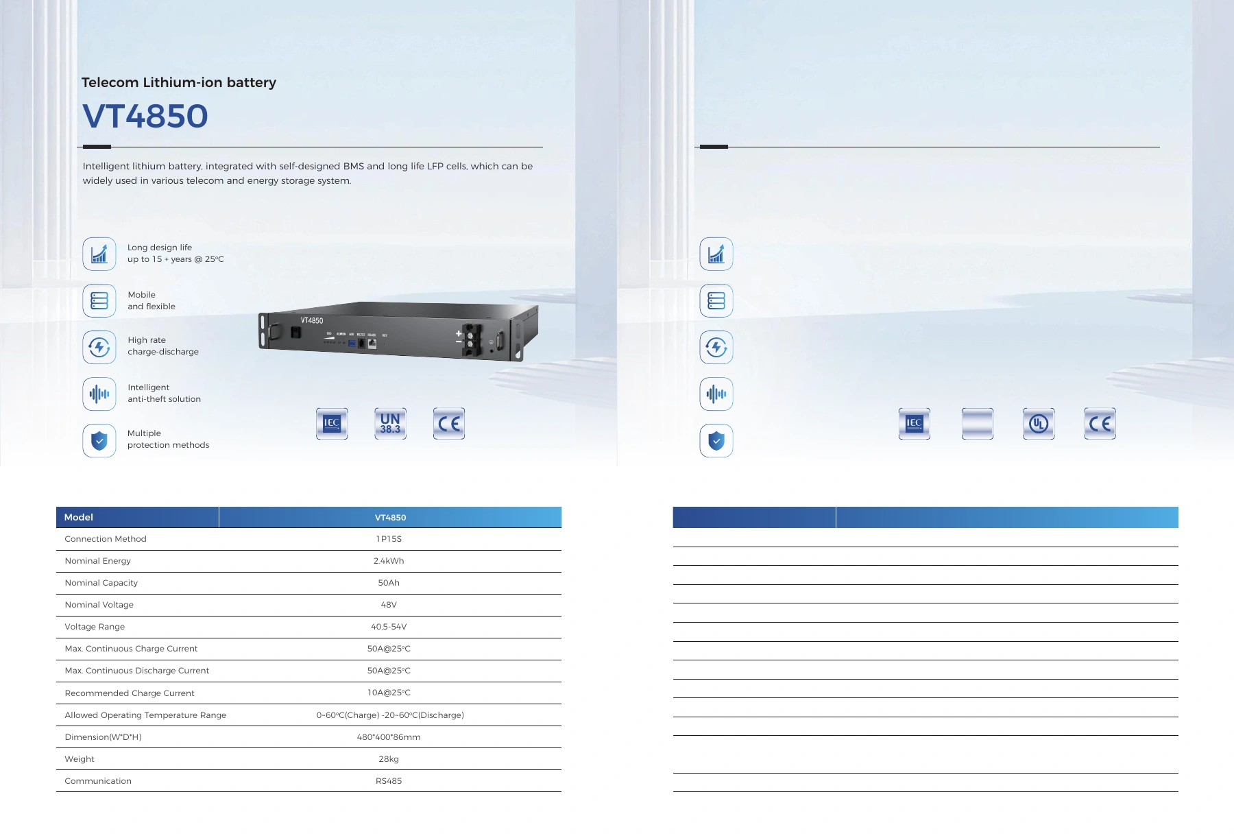 VT4850 datasheet preview; open the original PDF for selectable text