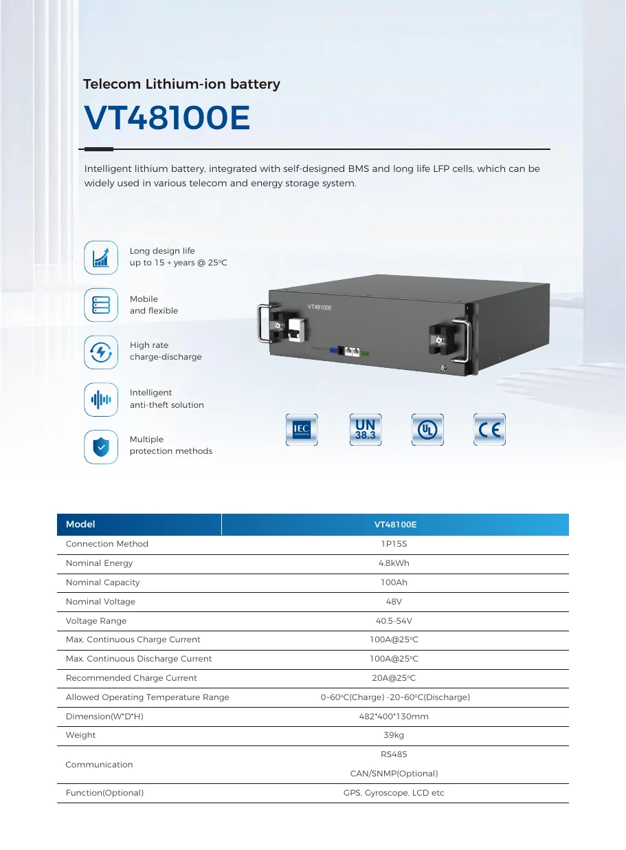VST48100 Product Datasheet official document cover