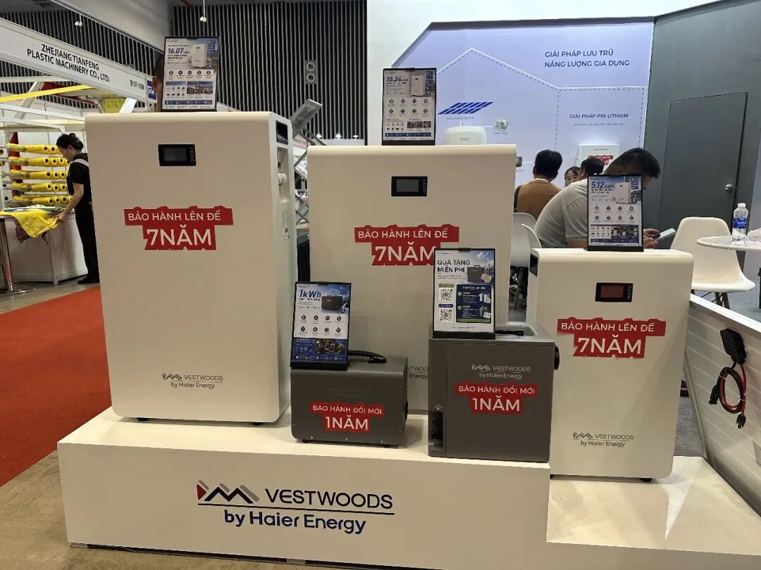 VESTWOODS Showcases Smart Energy Storage Solutions in Vietnam